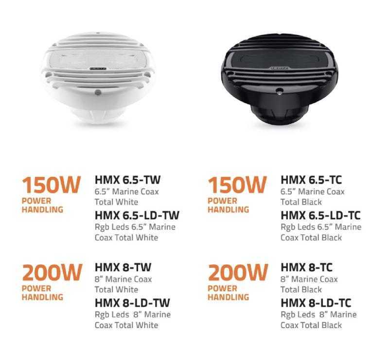 Морская акустика HMX 8 TW / HMX 8 TC