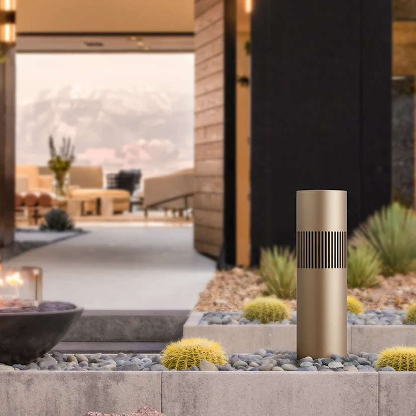 Ландшафтная акустика Bang & Olufsen Beosound Bollard Round Bronze – цена, описание и отзывы — фото