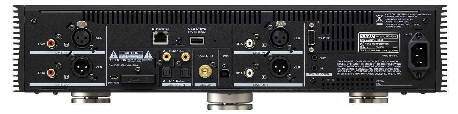  TEAC UD-701N black – цена, описание и отзывы — фото