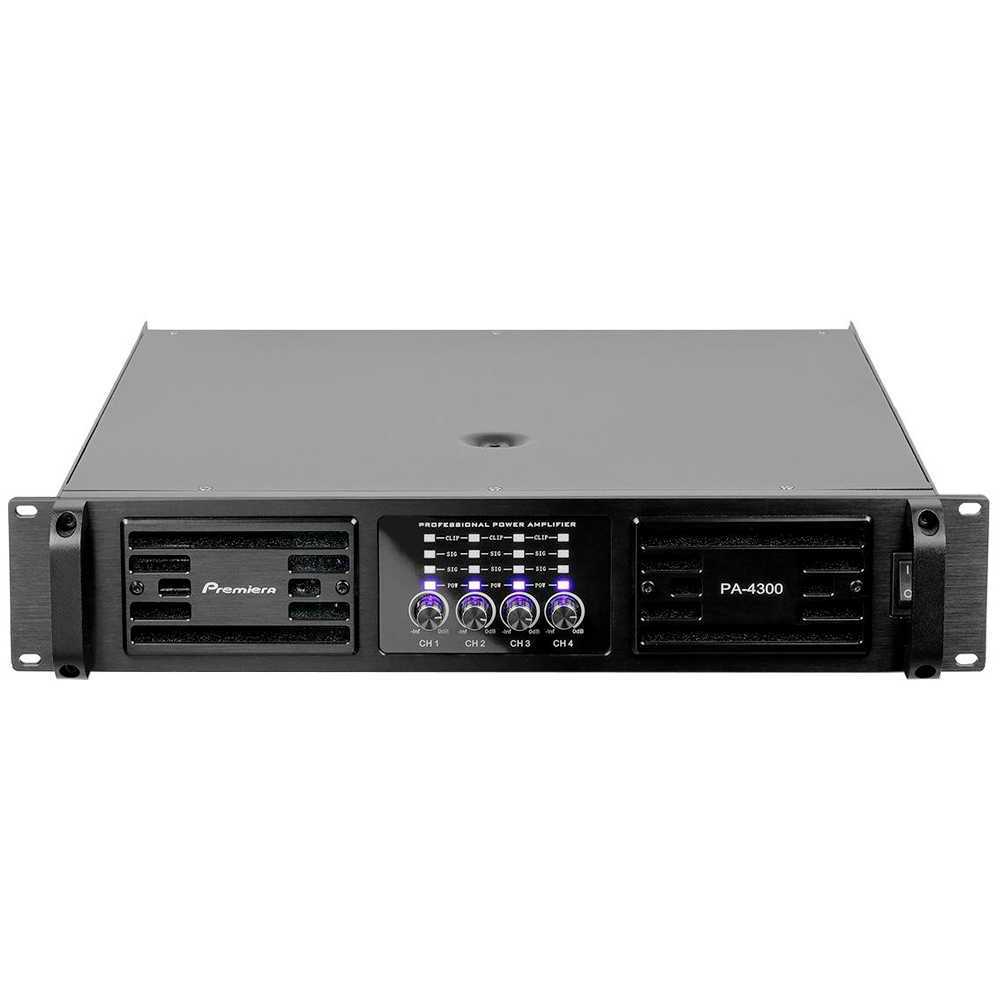 Усилитель мощности PREMIERA PA-4300 – цена, описание и отзывы — фото