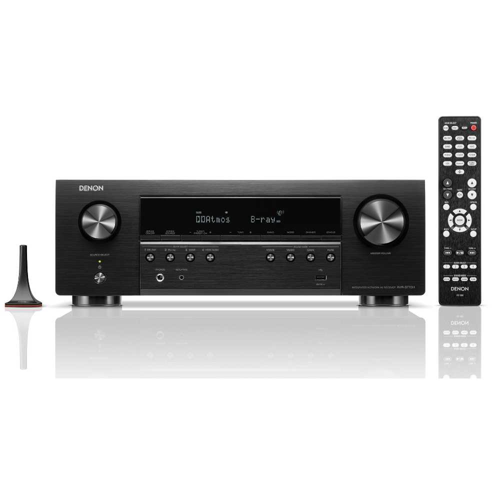 AV-ресиверы Denon AVR-S770H Black – цена, описание и отзывы — фото