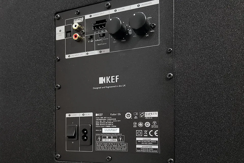 Сабвуфер KEF Kube 12B Black – цена, описание и отзывы — фото