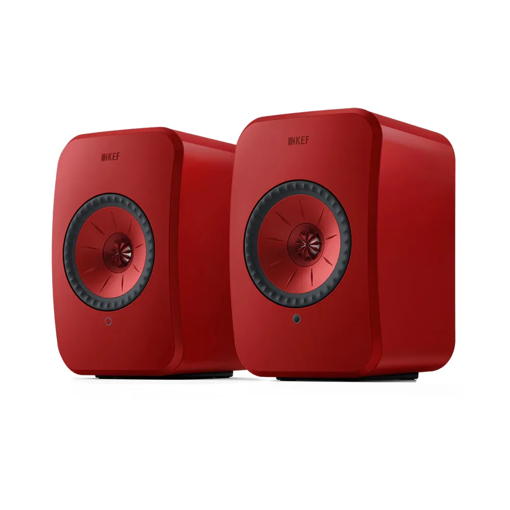 Полочная акустика KEF LSX II Lava Red – цена, описание и отзывы — фото