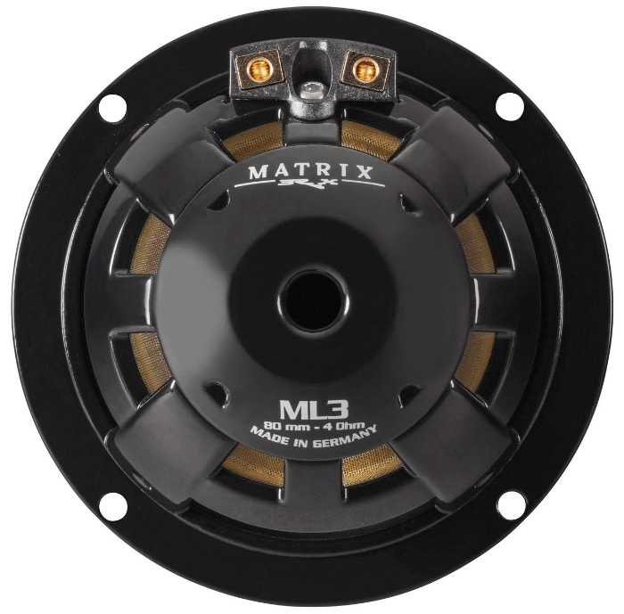 Среднечастотный динамик Brax MATRIX ML3 – цена, описание и отзывы — фото