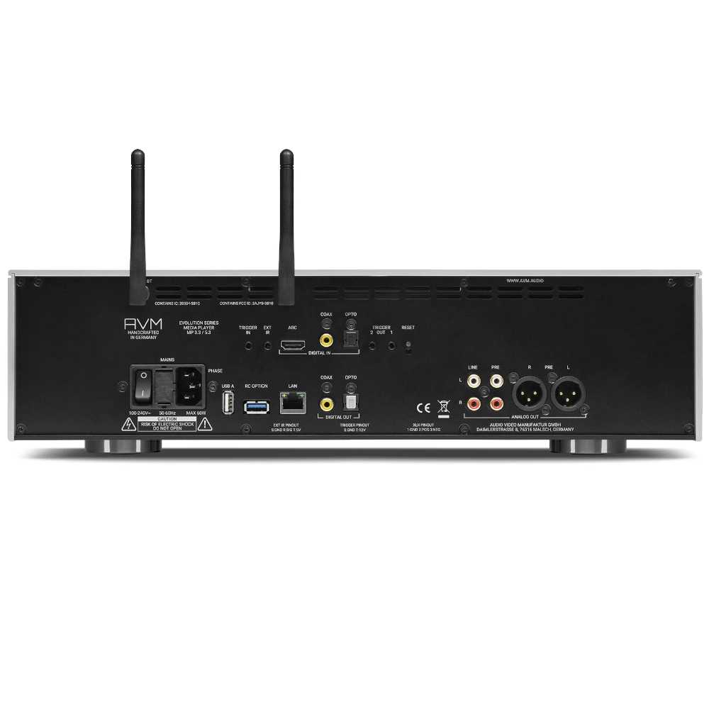  AVM Audio MP 5.3 Silver – цена, описание и отзывы — фото