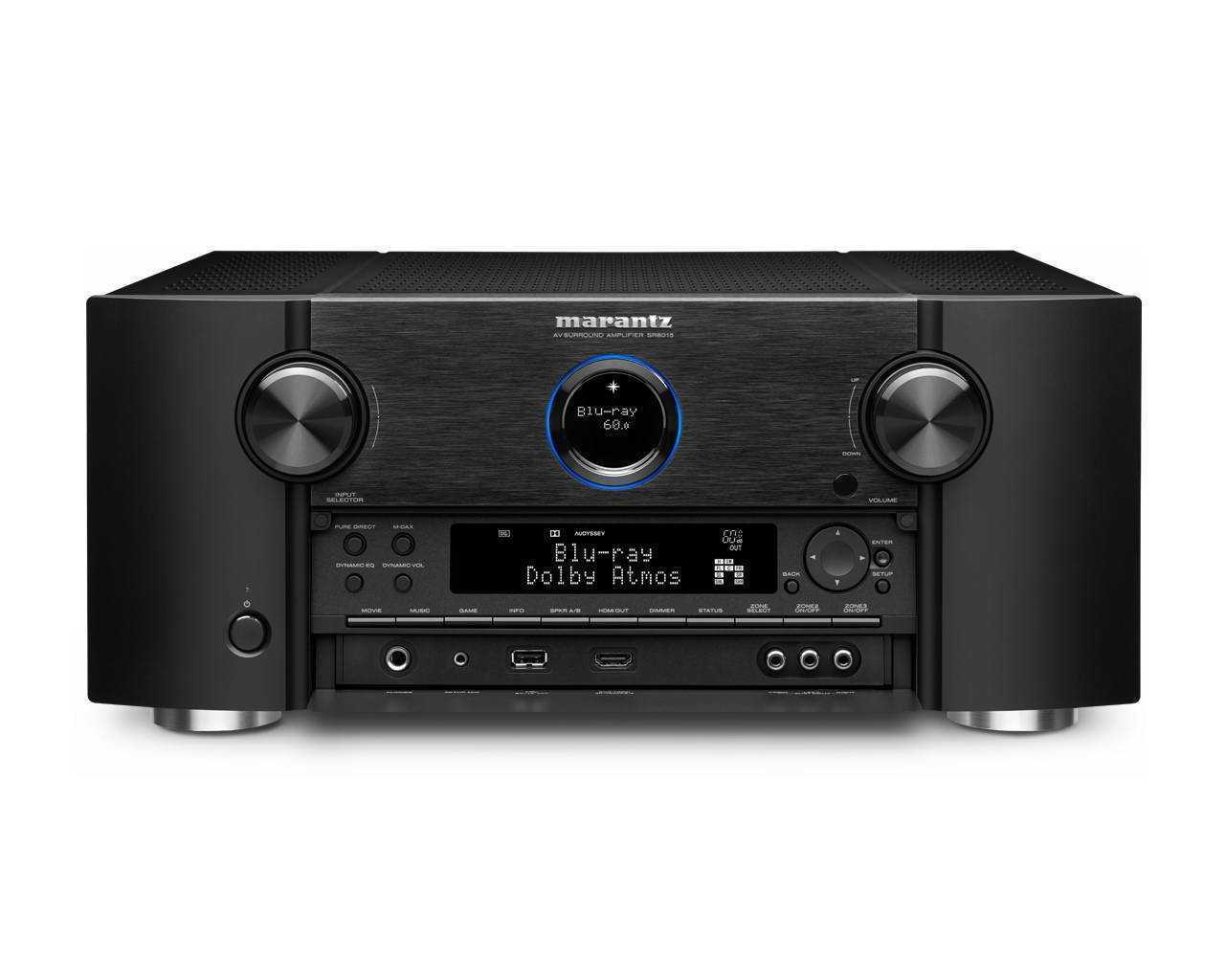 AV-ресиверы Marantz SR8015 Black – цена, описание и отзывы — фото