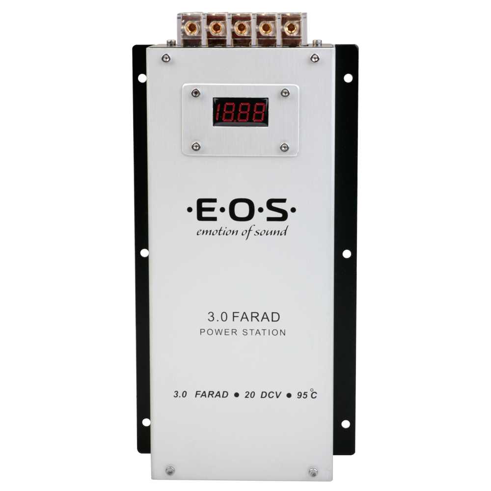 Конденсатор автомобильный E.O.S. PS 3F – цена, описание и отзывы — фото