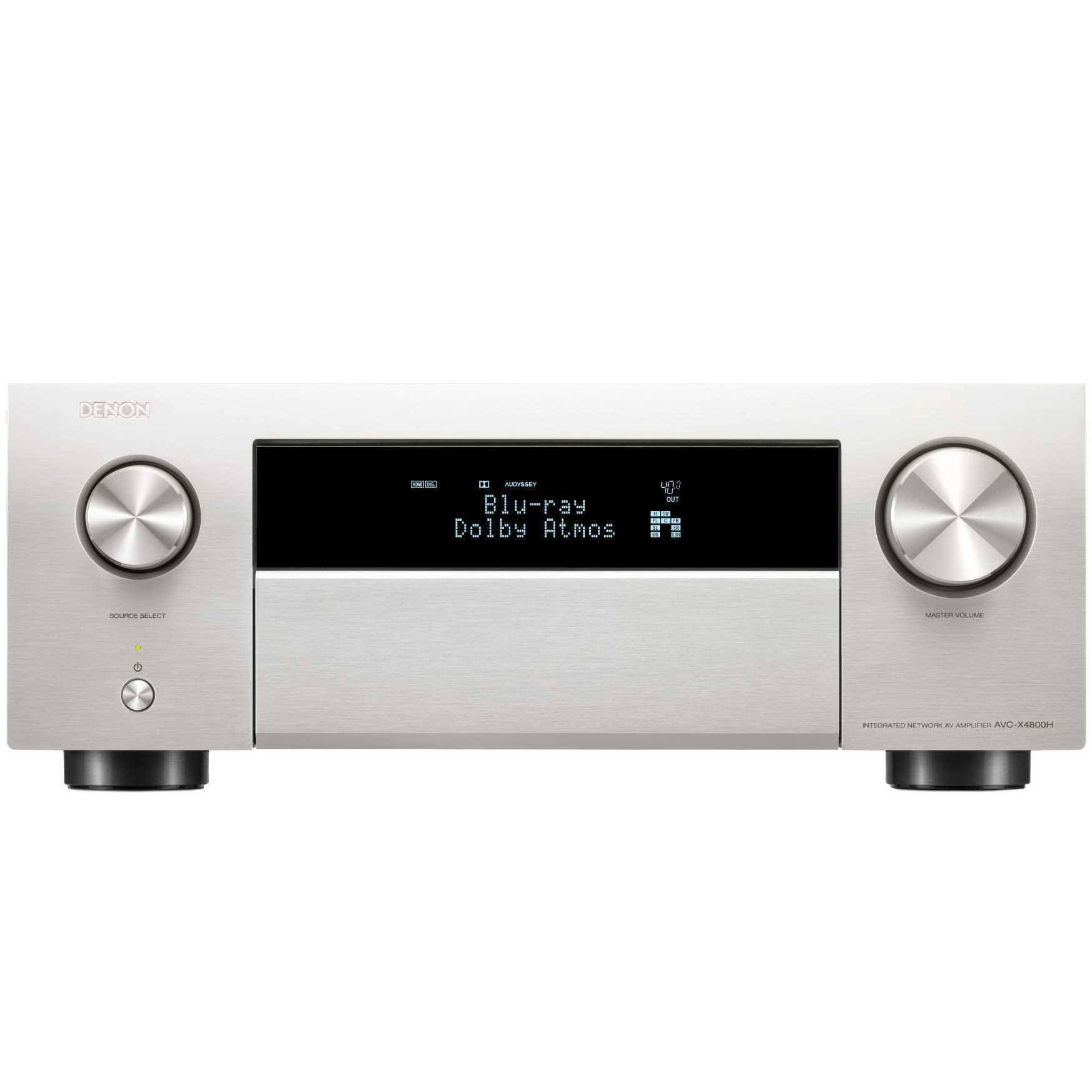 AV-ресиверы Denon AVC-X4800H Silver – цена, описание и отзывы — фото