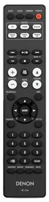 CD проигрыватель Denon RCD-M41 Black – цена, описание и отзывы — фото