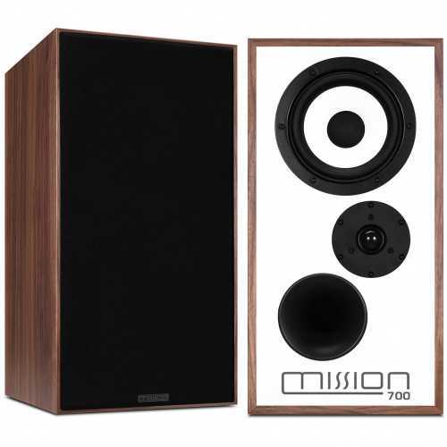 Полочная акустика Mission 700 With Stand Walnut – цена, описание и отзывы — фото