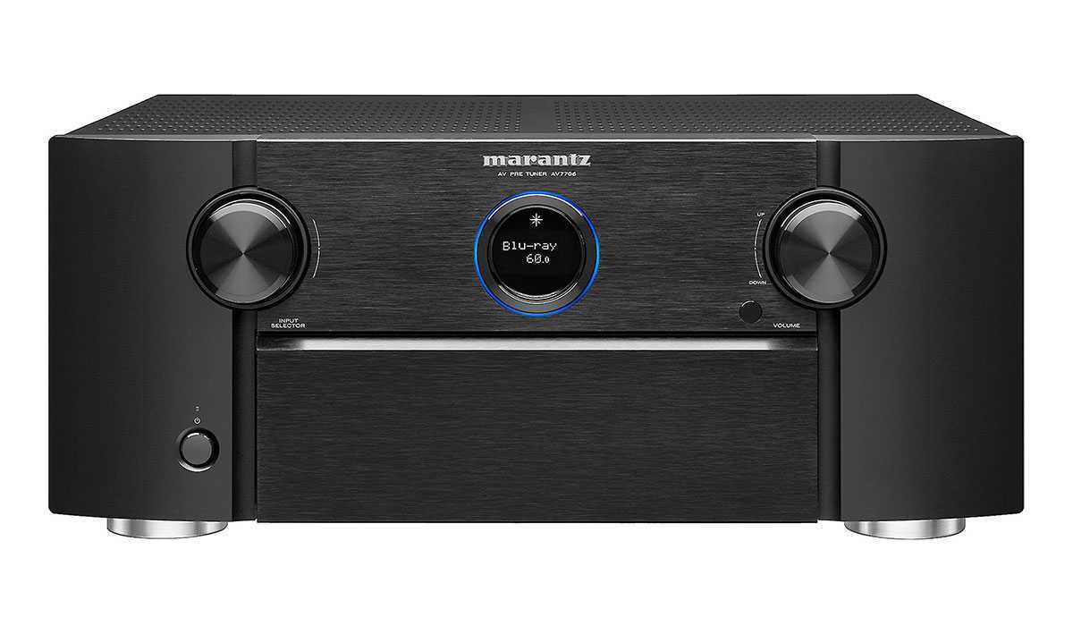 AV-ресиверы Marantz AV7706 Black – цена, описание и отзывы — фото