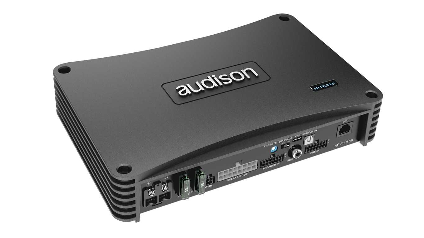 8-канальный усилитель+DSP Audison AP F8.9 Bit – цена, описание и отзывы — фото
