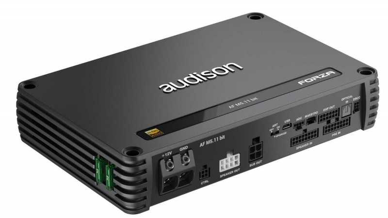 Автомобильный усилитель со встроеным процессором Audison AF M5.11 bit