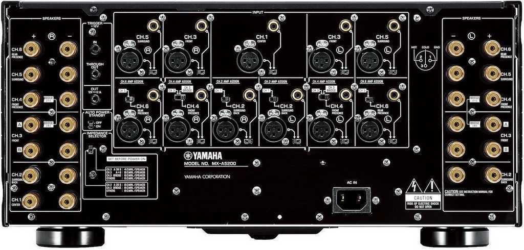 Усилитель Yamaha MX-A5200 – цена, описание и отзывы — фото