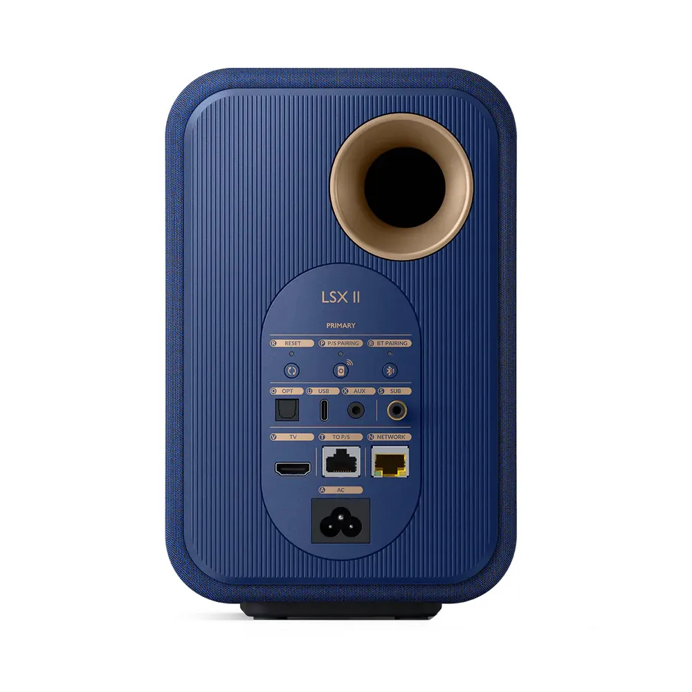 Полочная акустика KEF LSX II Cobalt Blue – цена, описание и отзывы — фото
