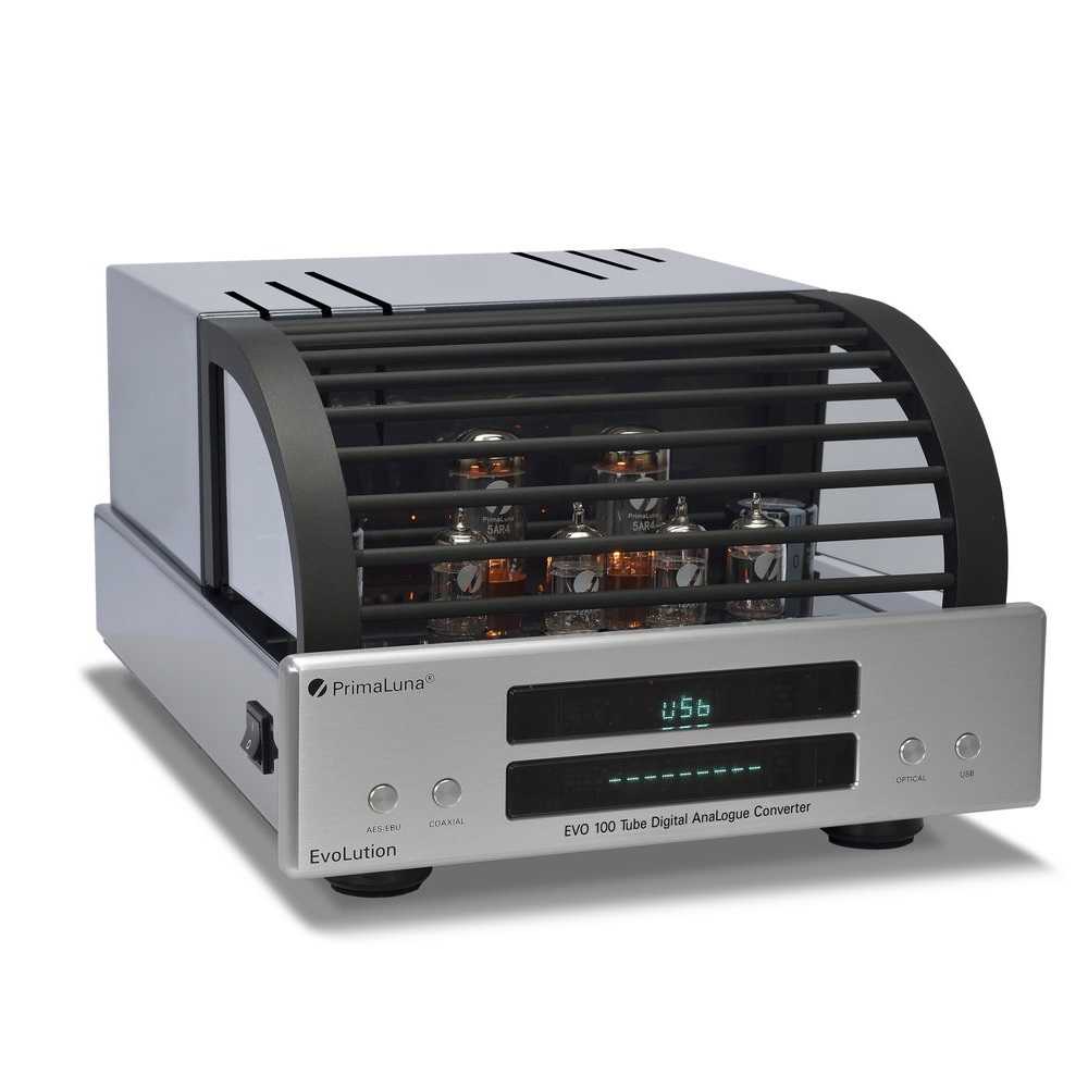 ЦАП PrimaLuna EVO 100 Tube DAC Silver – цена, описание и отзывы — фото