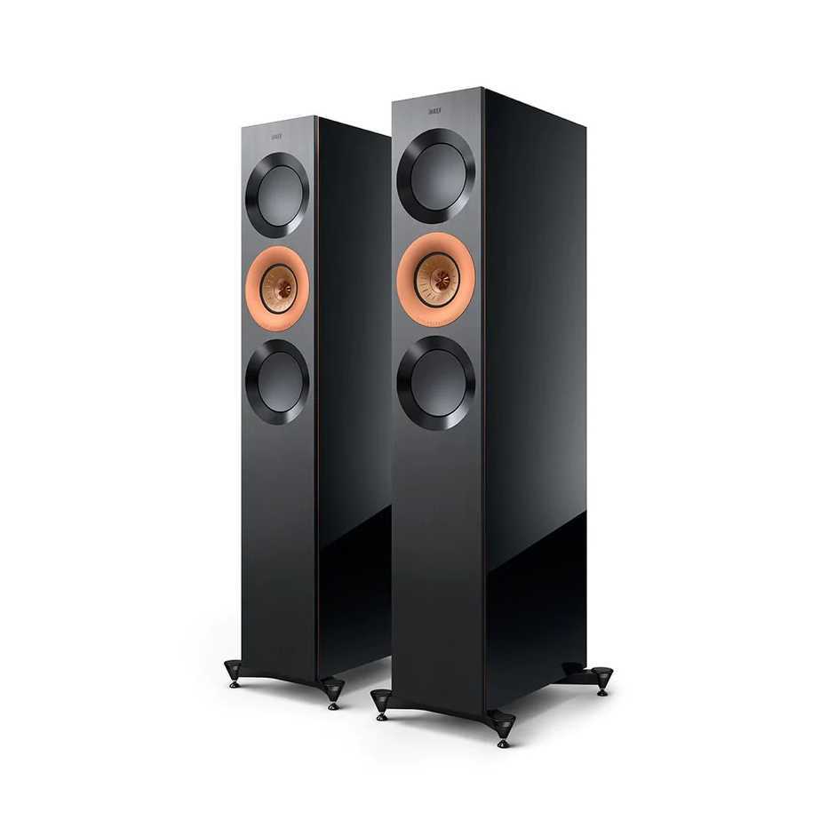 Напольная акустическая система KEF Reference 3 Meta High Gloss Black Copper – цена, описание и отзывы — фото
