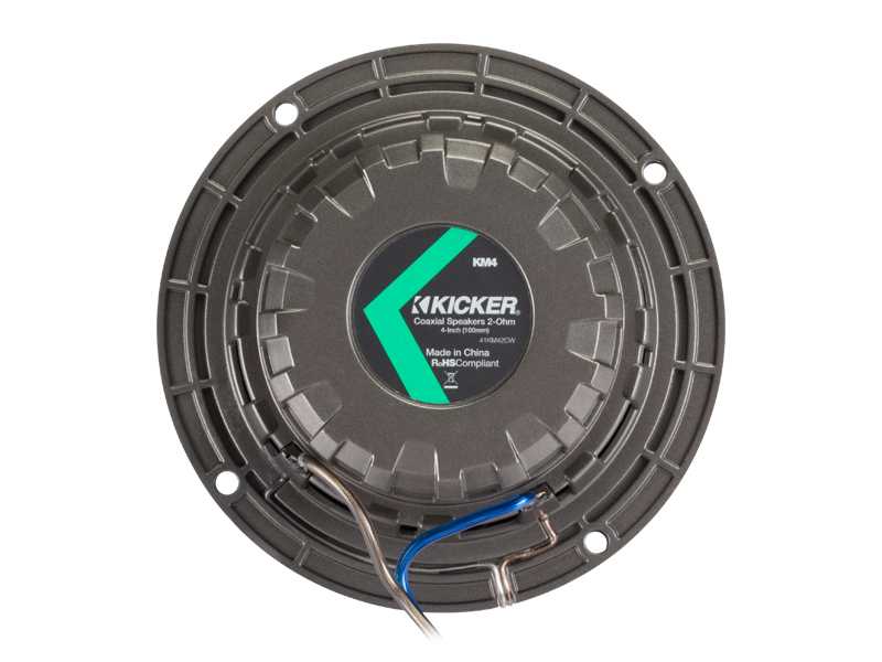 Морская акустика KICKER KM44 – цена, описание и отзывы — фото