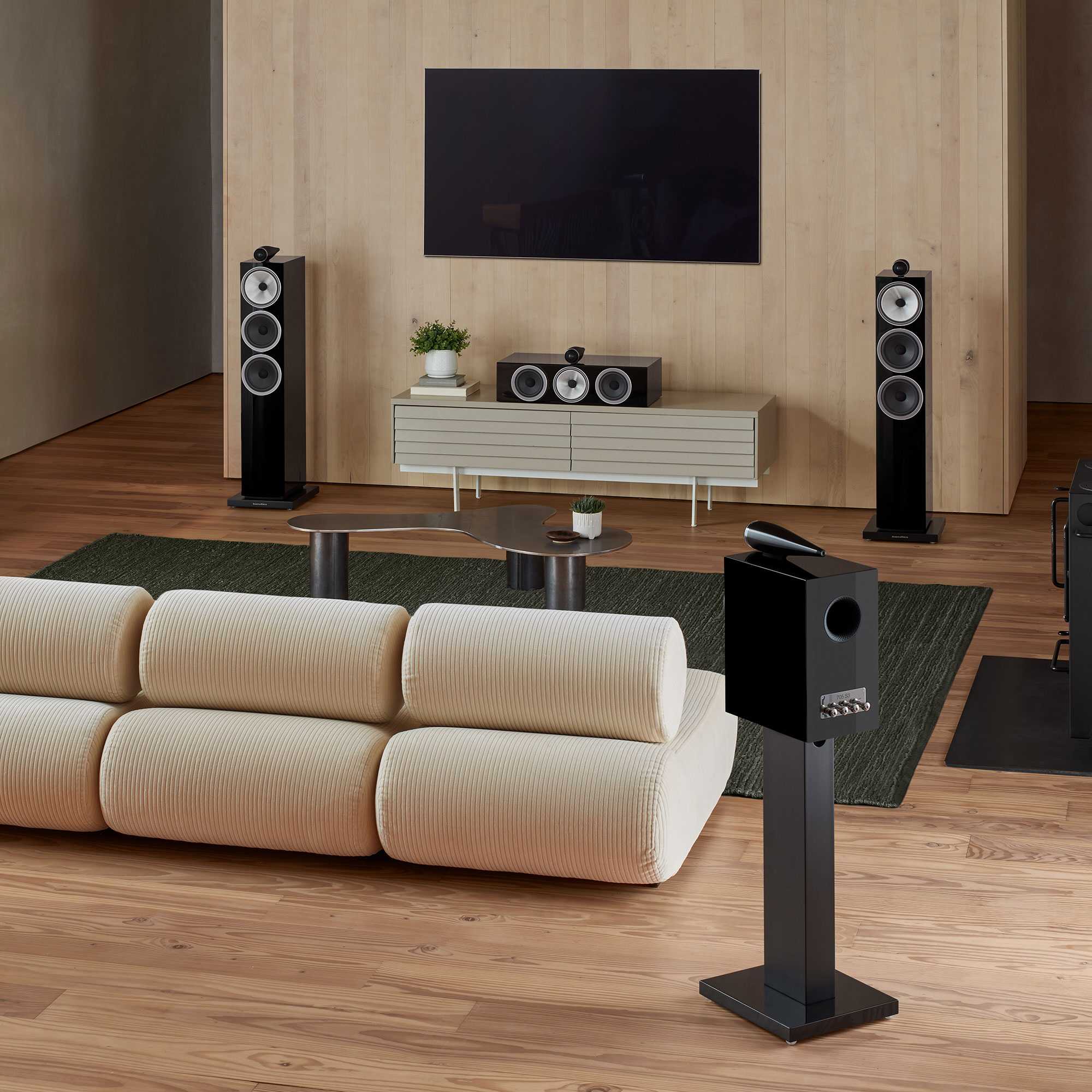  Bowers & Wilkins 703 S3 Black Gloss – цена, описание и отзывы — фото
