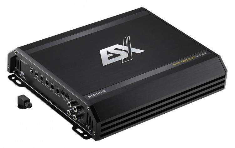 1-канальный усилитель (Моноблок) ESX SXE1200.1D – цена, описание и отзывы — фото