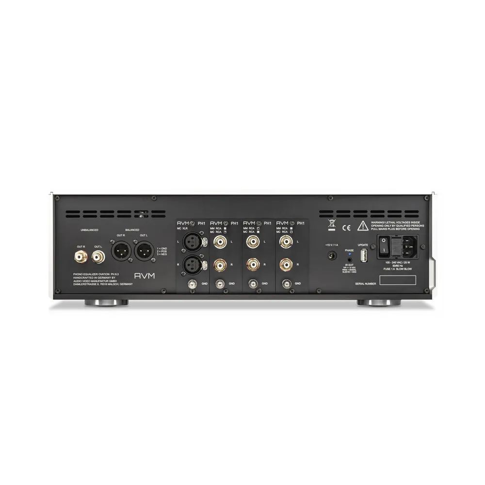 Фонокорректор AVM Audio PH 8.3 Cellini Chrome – цена, описание и отзывы — фото