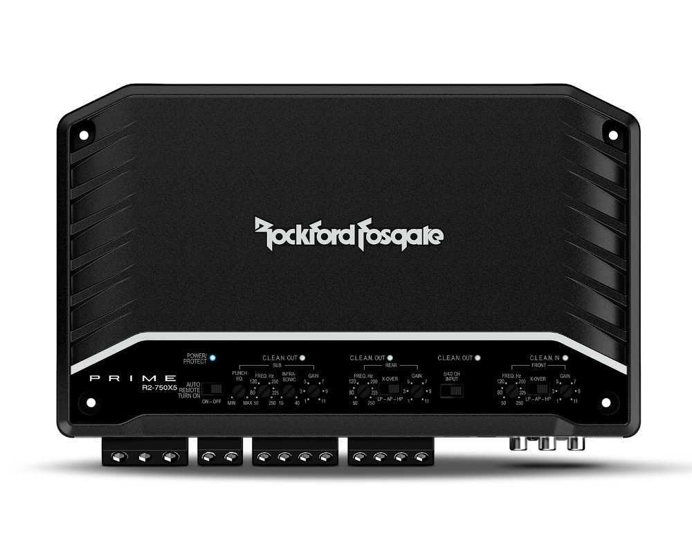 5-канальный усилитель Rockford Fosgate R2-750X5 – цена, описание и отзывы — фото