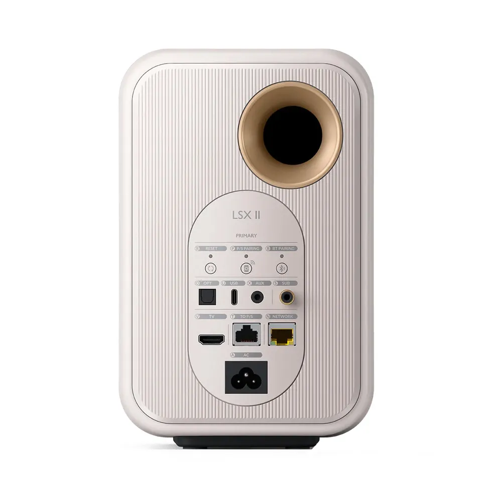 Полочная акустика KEF LSX II Mineral White – цена, описание и отзывы — фото