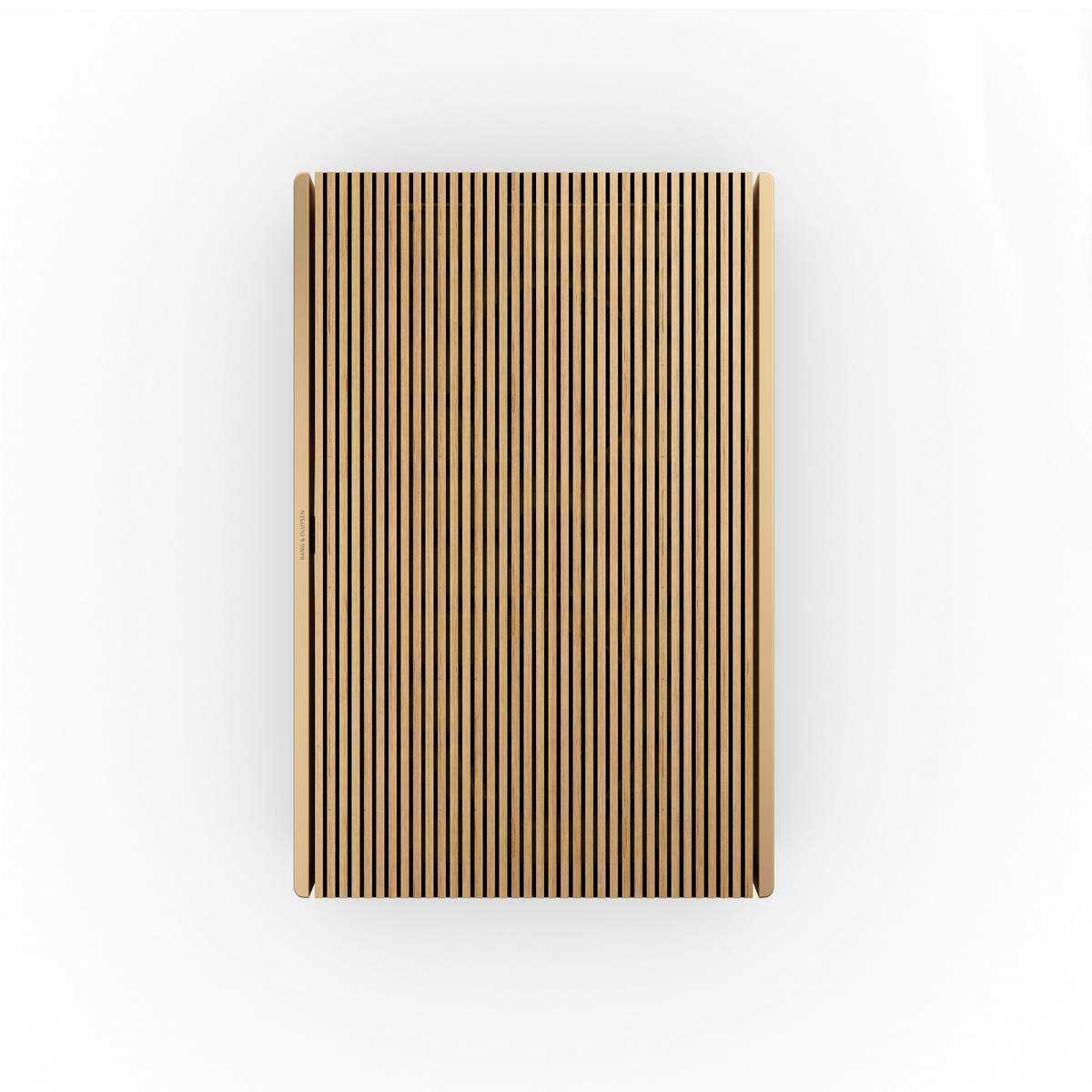 Беспроводная акустическая система Bang & Olufsen Beosound Level Gold Tone/Light Oak – цена, описание и отзывы — фото