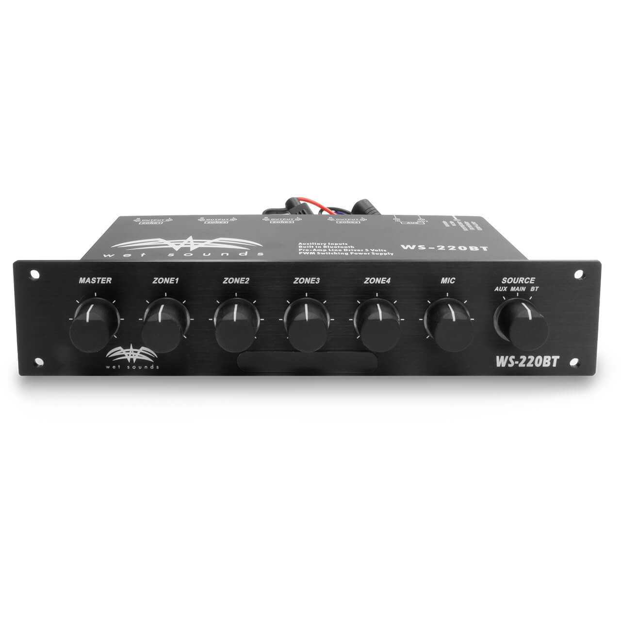 Морской контроллер Wet Sounds WS-220 BT – цена, описание и отзывы — фото