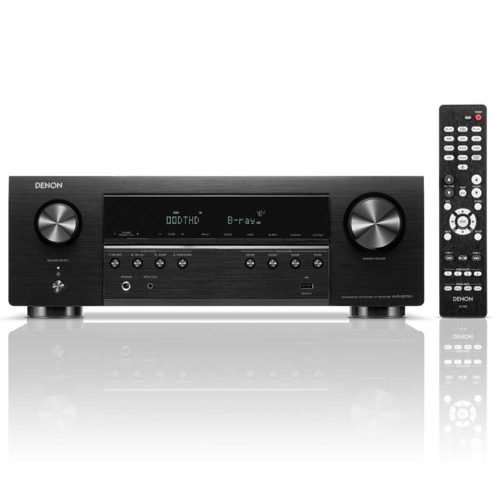 AV-ресиверы Denon AVR-S670H Black – цена, описание и отзывы — фото
