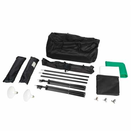 Комплекты Комплект студийного оборудования Falcon Eyes KeyLight 245LED SB-BG KIT – цена, описание и отзывы — фото