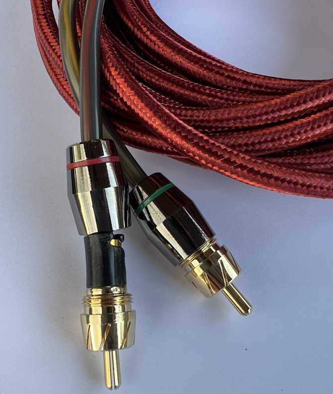 Межблочный кабель Turbo Bass 17FT RCA - Red – цена, описание и отзывы — фото
