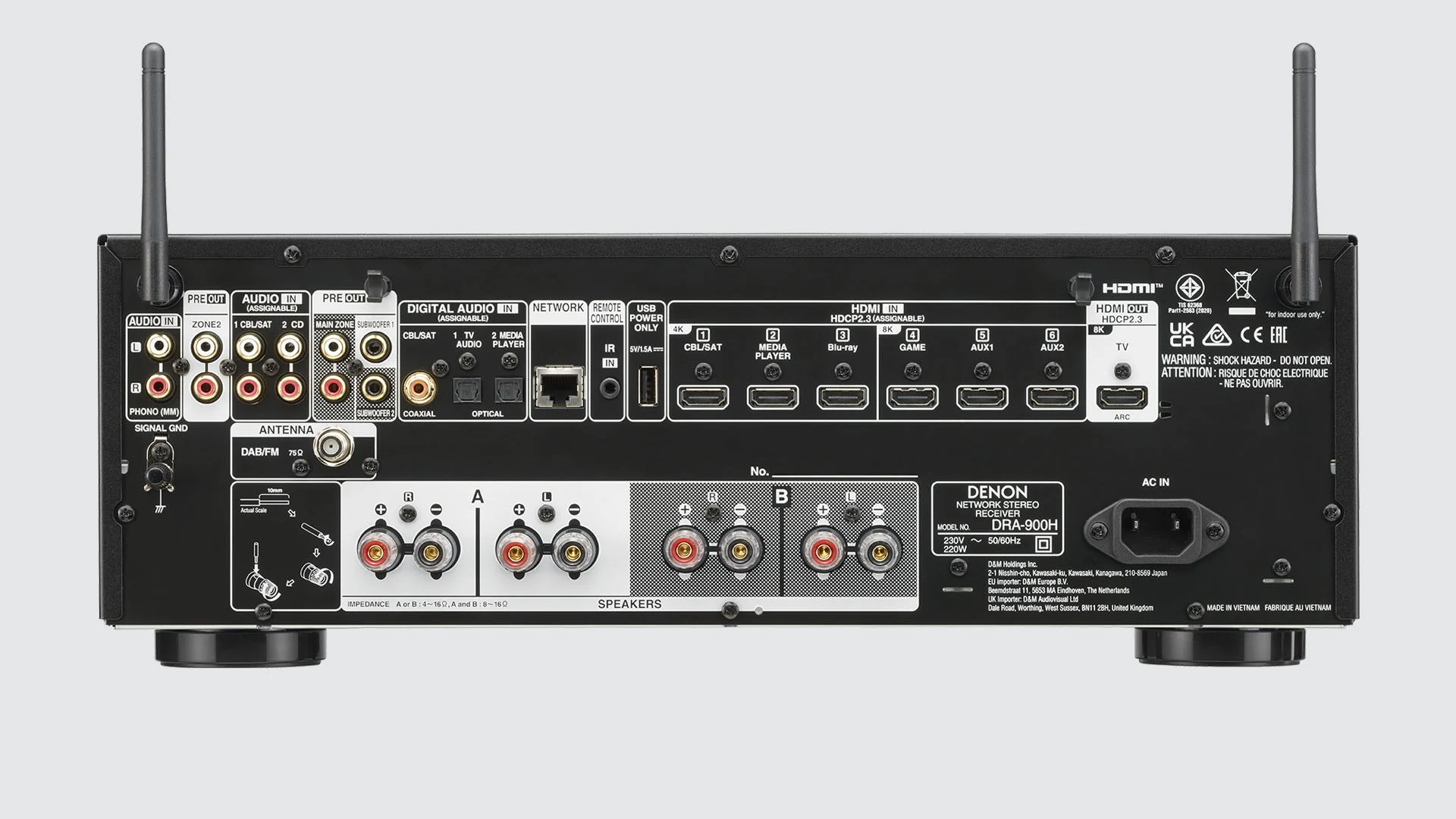  Denon DRA-900H Black – цена, описание и отзывы — фото
