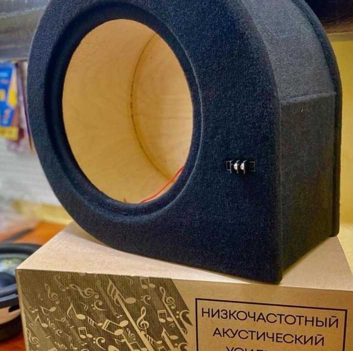 Короб Короб под сабвуфер 10" (25 см) (Улитка) – цена, описание и отзывы — фото