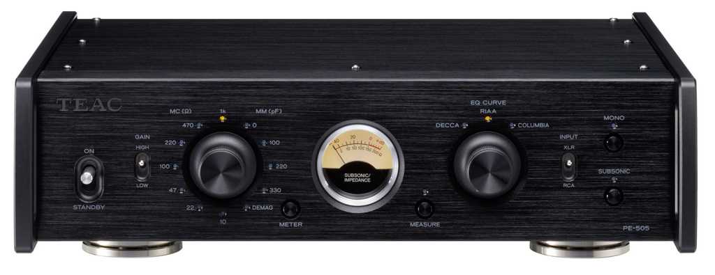 Фонокорректор TEAC PE-505 Black – цена, описание и отзывы — фото