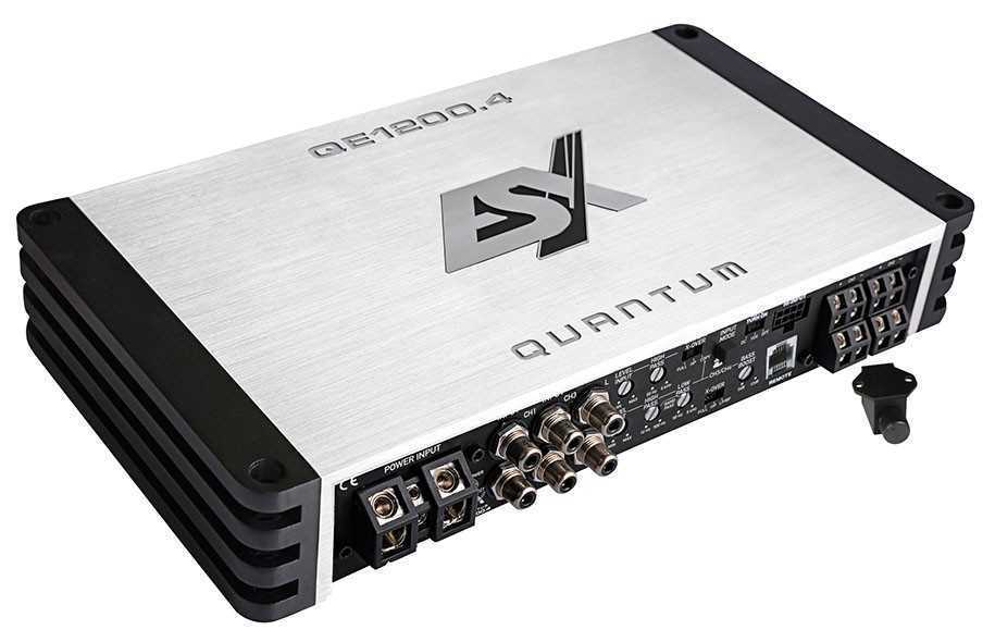 4-канальный усилитель ESX QE1200.4 – цена, описание и отзывы — фото