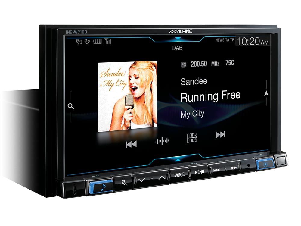 Автомагнитолы DVD Alpine INE-W710D – цена, описание и отзывы — фото