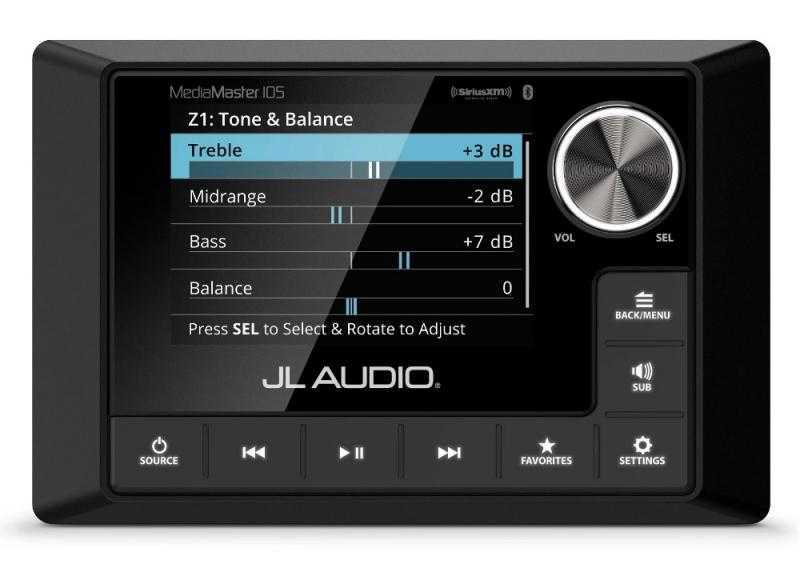 Морская магнитола JL Audio MM105
