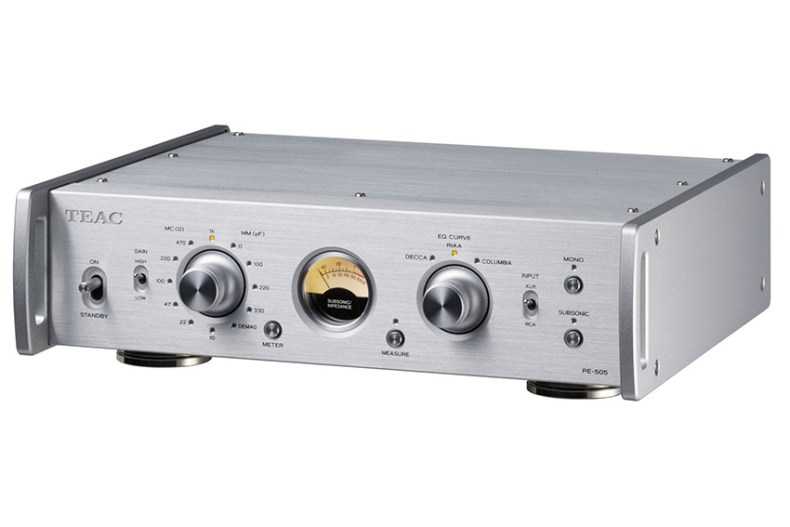 Фонокорректор TEAC PE-505 Silver – цена, описание и отзывы — фото