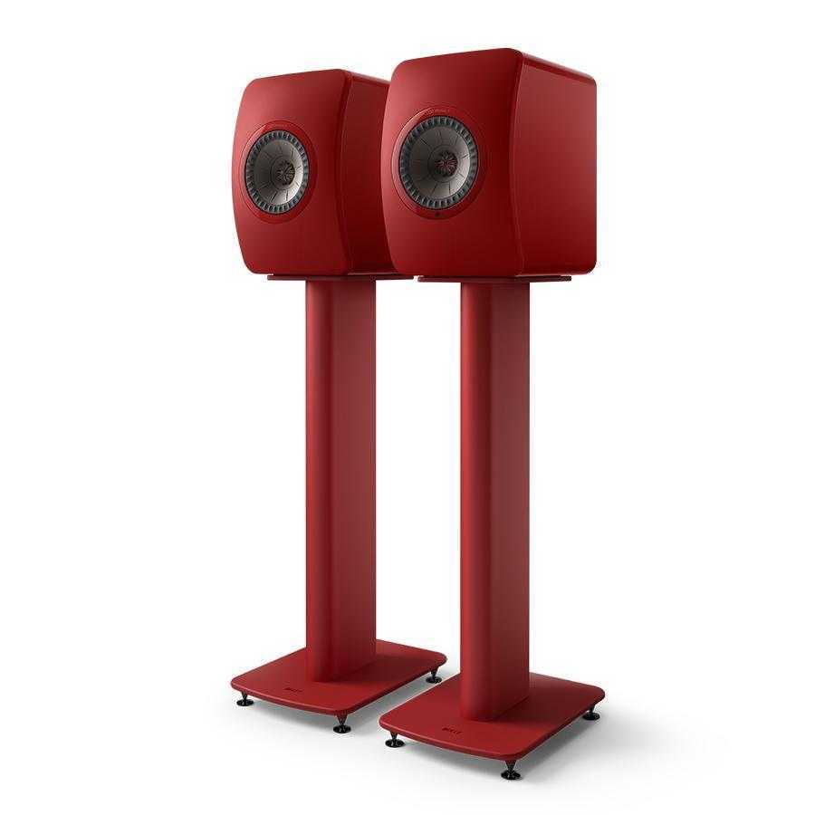 Стойка под акустику KEF S2 Floor Stand Crimson Red Special Edition – цена, описание и отзывы — фото