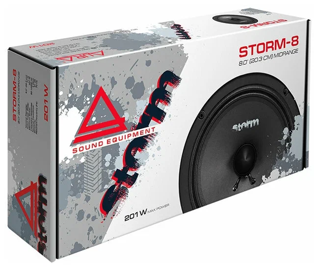 Среднечастотный динамик AurA Storm-8 – цена, описание и отзывы — фото