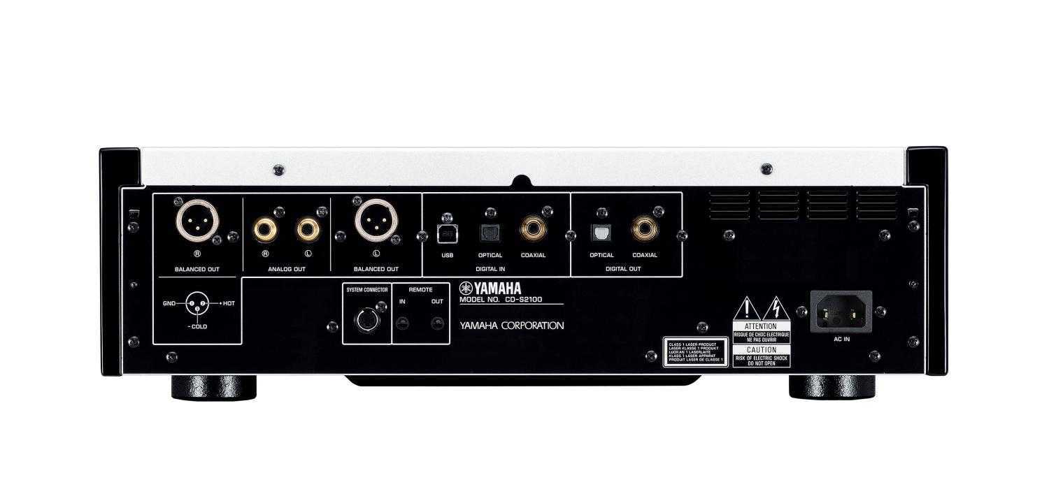 CD проигрыватель Yamaha CD-S2100 black – цена, описание и отзывы — фото