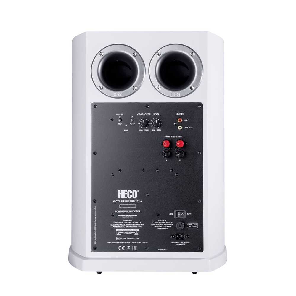  HECO Victa Elite Sub 252 A White – цена, описание и отзывы — фото