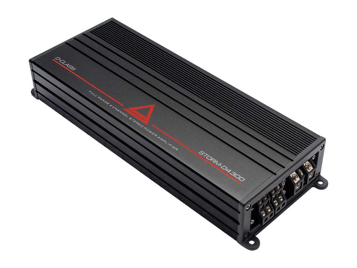 4-канальный усилитель Aura STORM-D4.300 – цена, описание и отзывы — фото