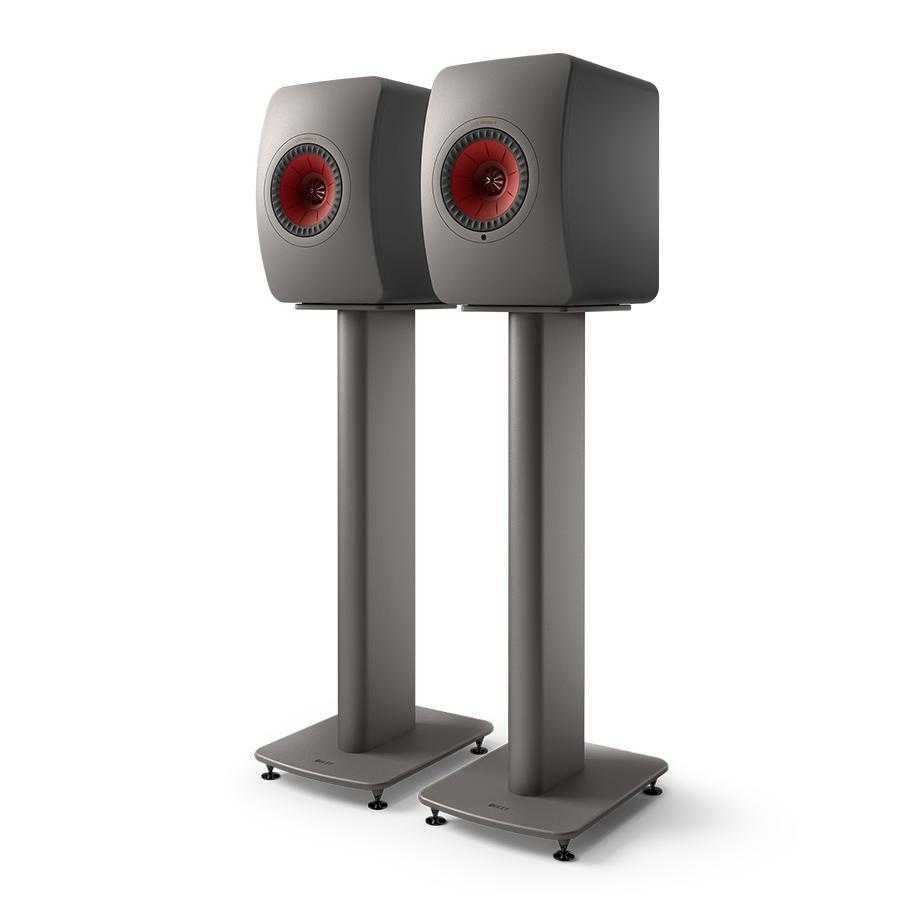 Стойка под акустику KEF S2 Floor Stand Titanium Grey – цена, описание и отзывы — фото