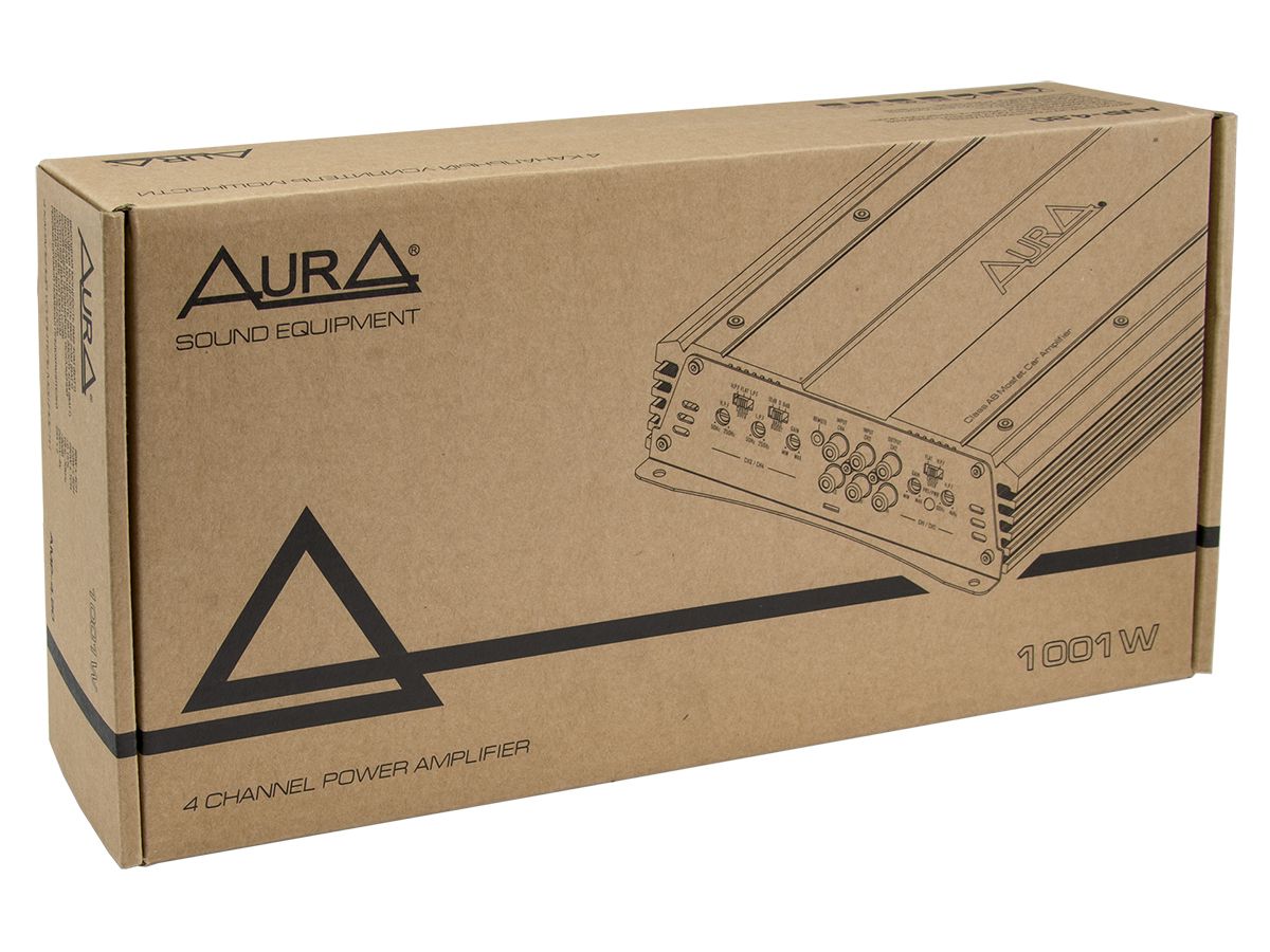 4-канальный усилитель AurA AMP-4.80 – цена, описание и отзывы — фото