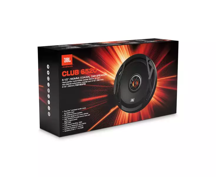 Автоакустика коаксиальная JBL Club 6520 – цена, описание и отзывы — фото