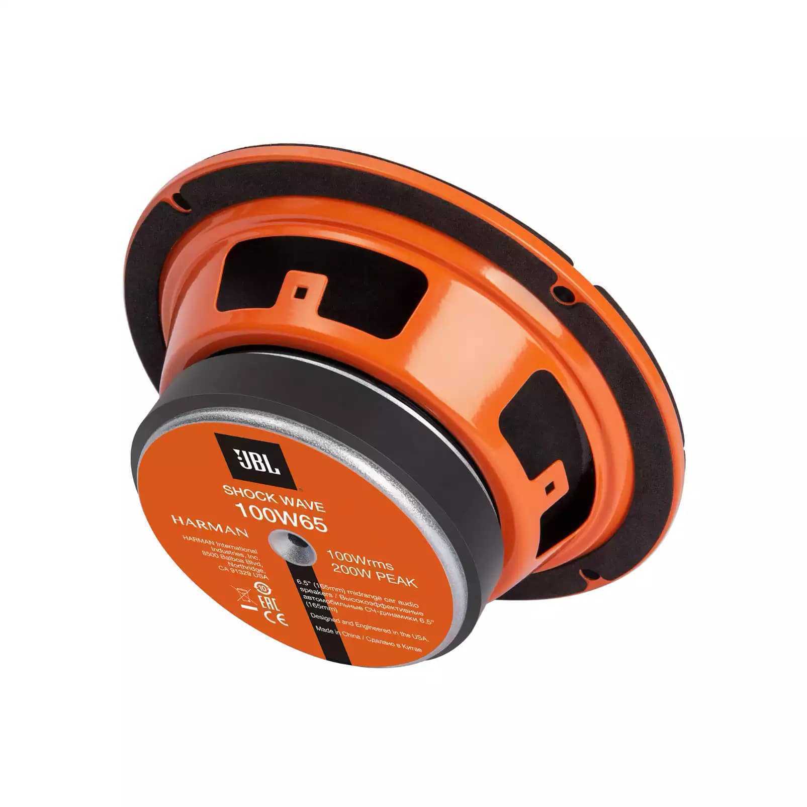 Среднечастотный динамик JBL Shock Wave 100W65 – цена, описание и отзывы — фото