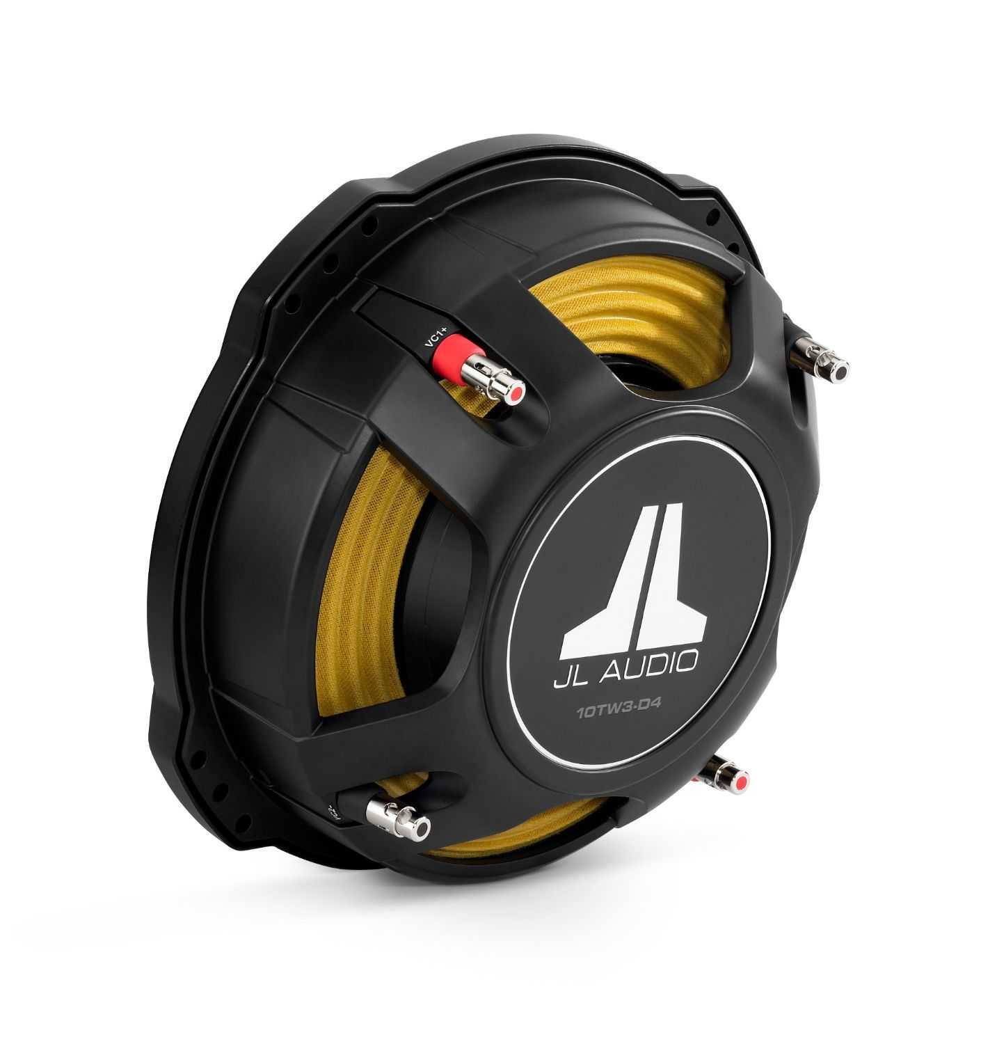 Сабвуфер JL Audio 10TW3-D4 – цена, описание и отзывы — фото