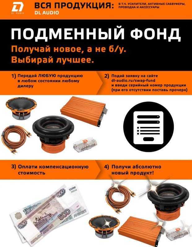 Расширение подменного фонда на всю продукцию DL Audio